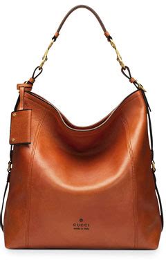 gucci harness leather hobo bag burnt orange|gucci hobo bags outlet.